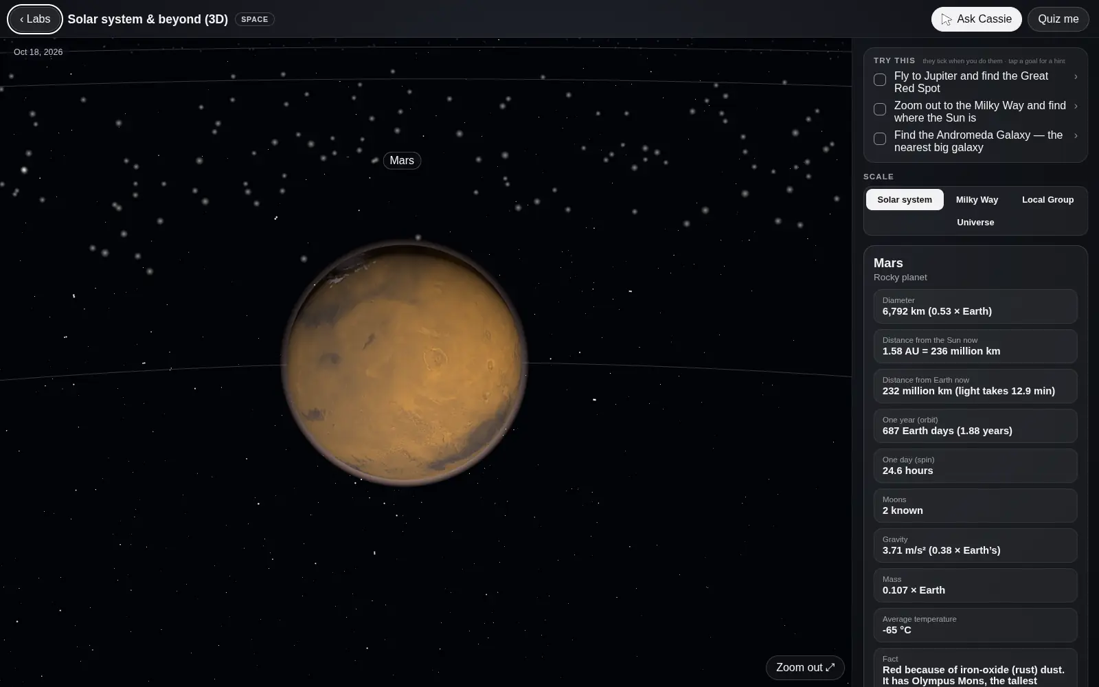 Mars, the red planet